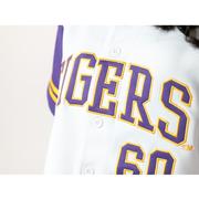 LSU Established & Co. Women's The Cropped Baseball Jersey